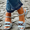 SANDALS WITH CHAIN DETAIL