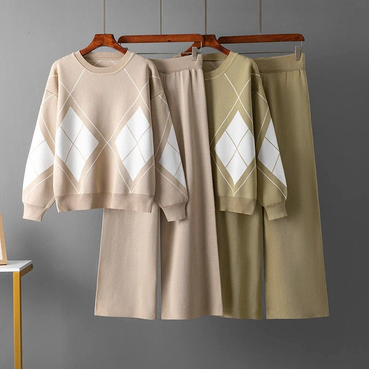 Lily™ - Warm Two Piece Sweater Set