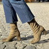 ESSENTIAL ANKLE BOOT WITH MEDIUM HEEL