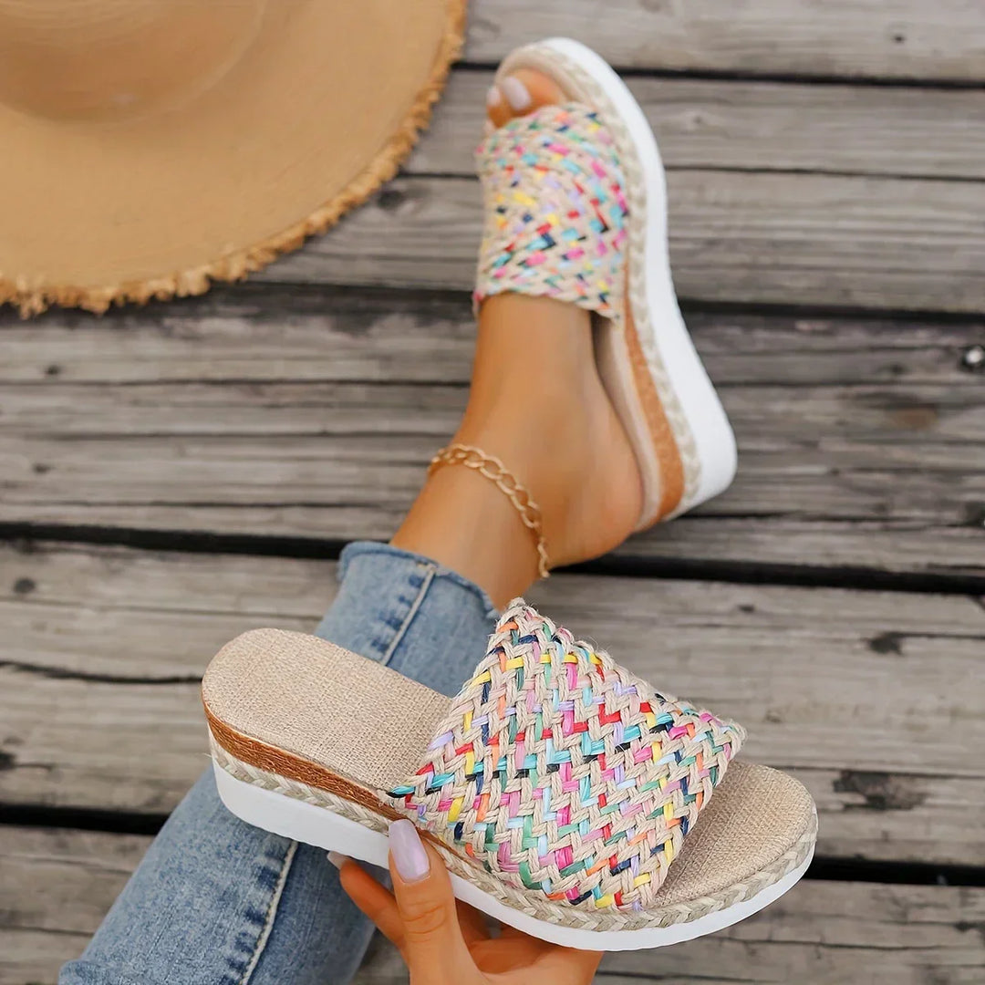 Lily™ - Colorful Woven Sandals