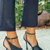POINTED TOE WITH ANKLE STRAP