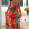 Julian - Sexy Strap Floral Print Dress