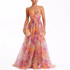 Giselle | Enchanting Maxi Dress with Floral Print