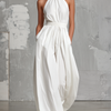 Women's Elegant Sleeveless Halter-neck Jumpsuit