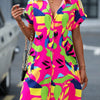 Tiana™ - Printed Button Down Dress