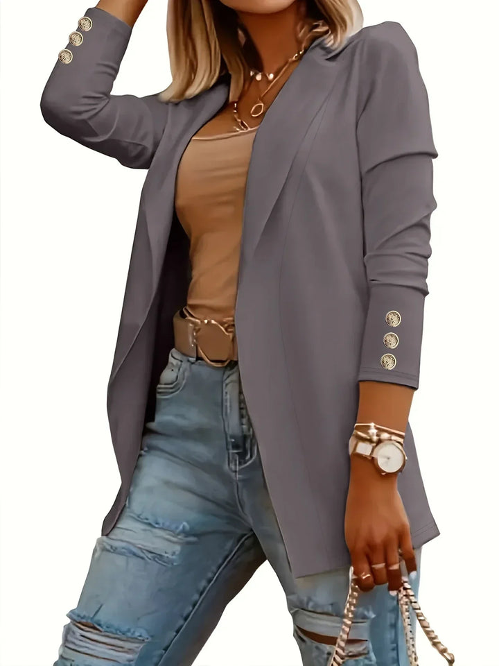 Layla™ - Stylish Open Front Jacket