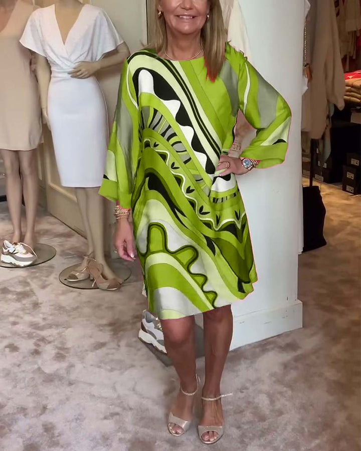 Imelda - Floral Print Midi Dress