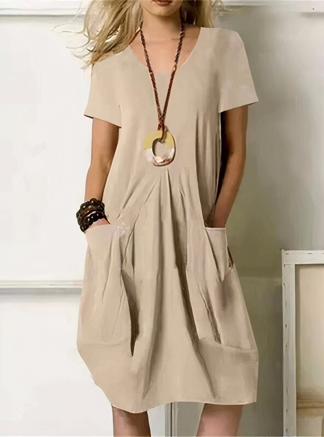 Gabrielle - Summer Loose Long Pocket Dress