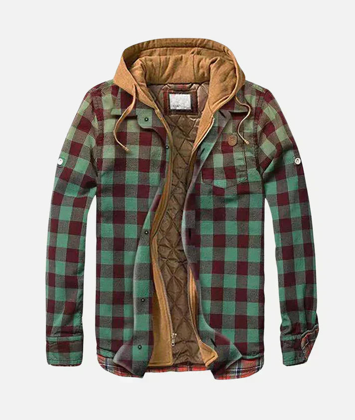 Abel | Checked Patchwork Jacket Full of Style