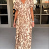 COLETTE | LOOSE DRESS WITH V-NECK