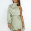 Eline | Satin One-Shoulder Dress