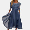 Rhonda | Elegant Lace Wedding Guest Maxi Dress