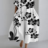 Jennifer™ | Flattering Summer Floral Maxi Dress