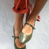 ELEGANT BALLET FLATS WITH STRAP