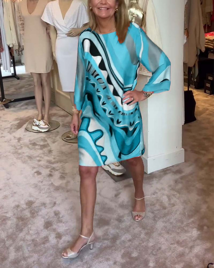 Imelda - Floral Print Midi Dress