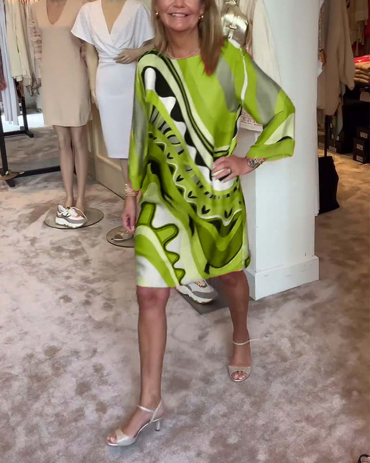 Imelda - Floral Print Midi Dress