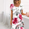 Giselle™ - Pleated Ruffled Floral Dress
