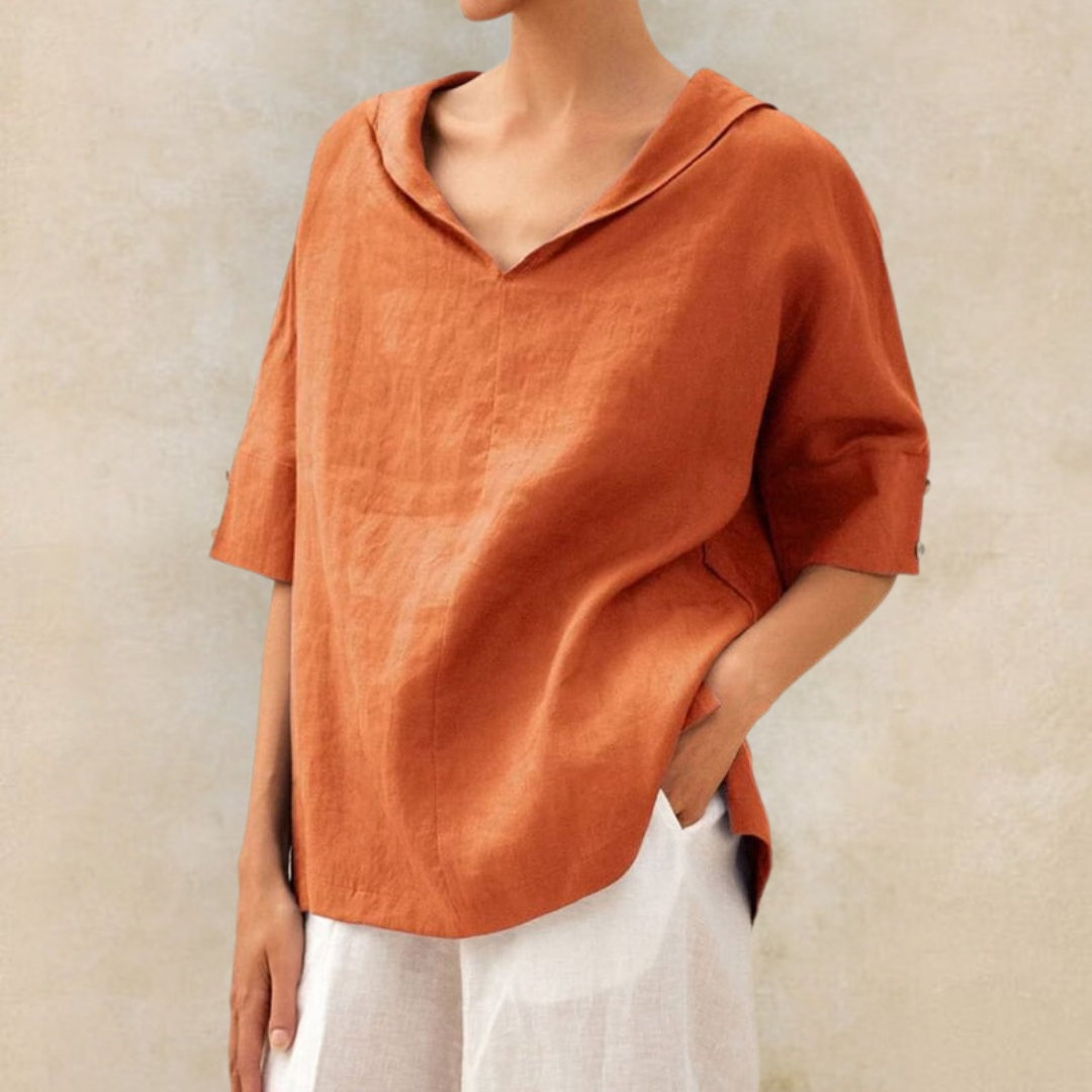 Lhinee™ | Casual Loose-Fit Blouse