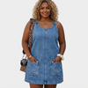 Saylor | Relaxed Denim-Look Dress