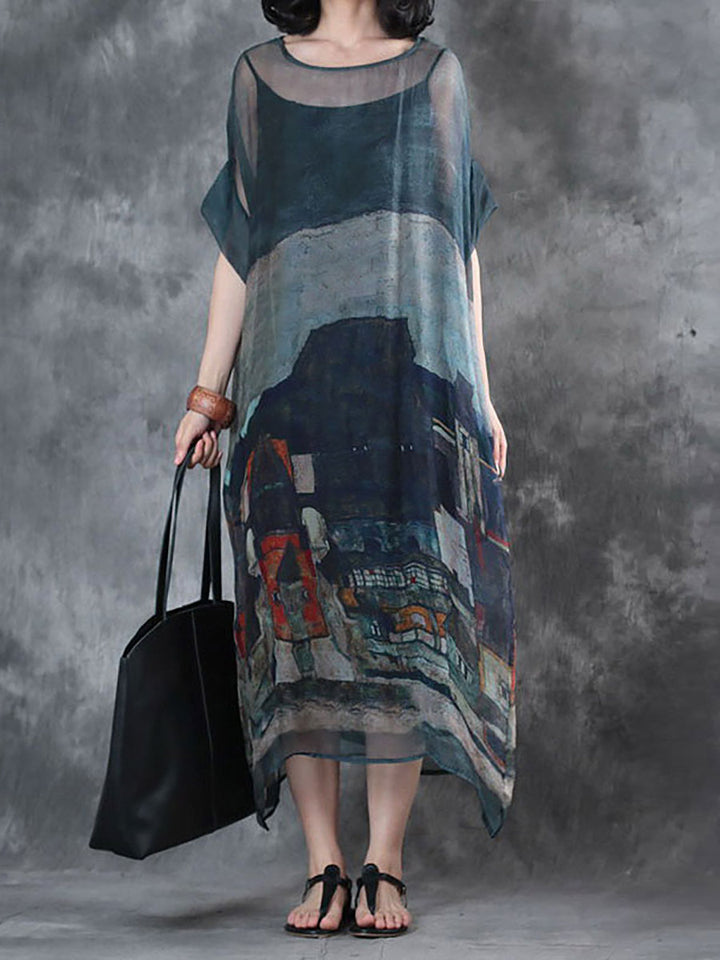 Thalia | Classic Midi Dress of Timeless Elegance