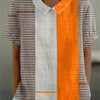 Lena | Camisa a Rayas con Bloques de Color