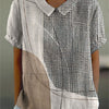 Lana | Shirt with Abstract Dots and Lines