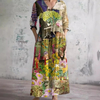 Olda™ | Elegant Floral Summer Maxi Dress