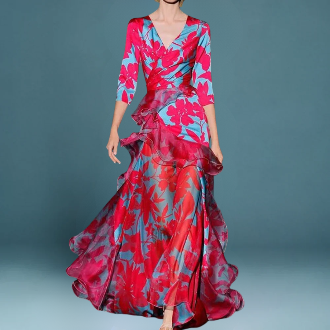 Indie™ - Ruffle A-Line Party Banquet Dress