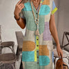 Lucille™ - Elegant Geometric Dress