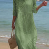 Embroidered casual dress for women
