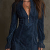 Adva | Suede Mini Dress