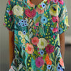 Daisy | Watercolor Floral Shirt