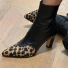 ANIMAL PRINT ANKLE BOOT