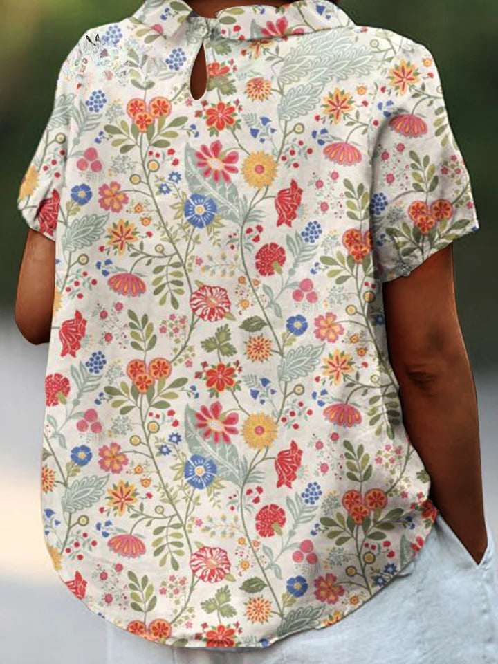 Uvella - Pastoral Floral Shirt