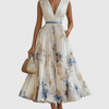 Siena™ | Elegant Pleated Maxi Dress