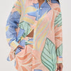 Playa Boyfriend Tropical Leaf Printed Short Set