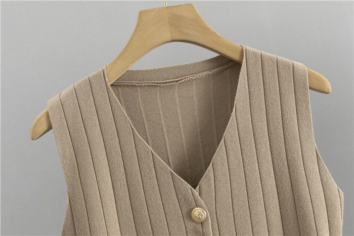 Amelia™ - Elegant Vest Co-Ord Set