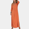 Maxi Dress with V-Neck | Flowing Summer A-Line Design