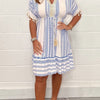 Olivia | Bohemian V-Neck Dress