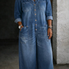 Elena | Off Shoulder Long Sleeve Jumpsuit