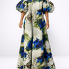 The Valeria Watercolor Maxi Dress