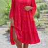 Sage | Women's Boho Flowy Loose Fit Draped Dress