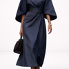 The Louise Lantern Sleeve Dress
