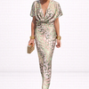 The Nela Wrap Maxi Dress