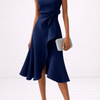 The Juliette Draped Midi Dress