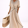 The Isla Striped Maxi Dress