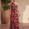 Uma - Flowing wide dress with elegant design