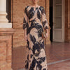 Printed Chiffon Dress