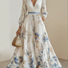 Bristol™ - Floral Patchwork Bohemian Maxi Dress