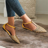 BALLET FLAT WITH T STRAP